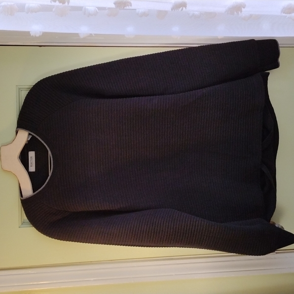 Men's Reaction Kenneth Cole Large black ribbed long sleeved shirt - Picture 3 of 10